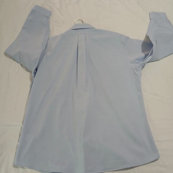 Brooks Brothers 1818 Regent Fit blue LS button up shirt 16 1/2 34/35 - Picture 4 of 13